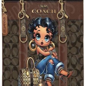Betty Boop Boogie Soft Throw Blanket NIP